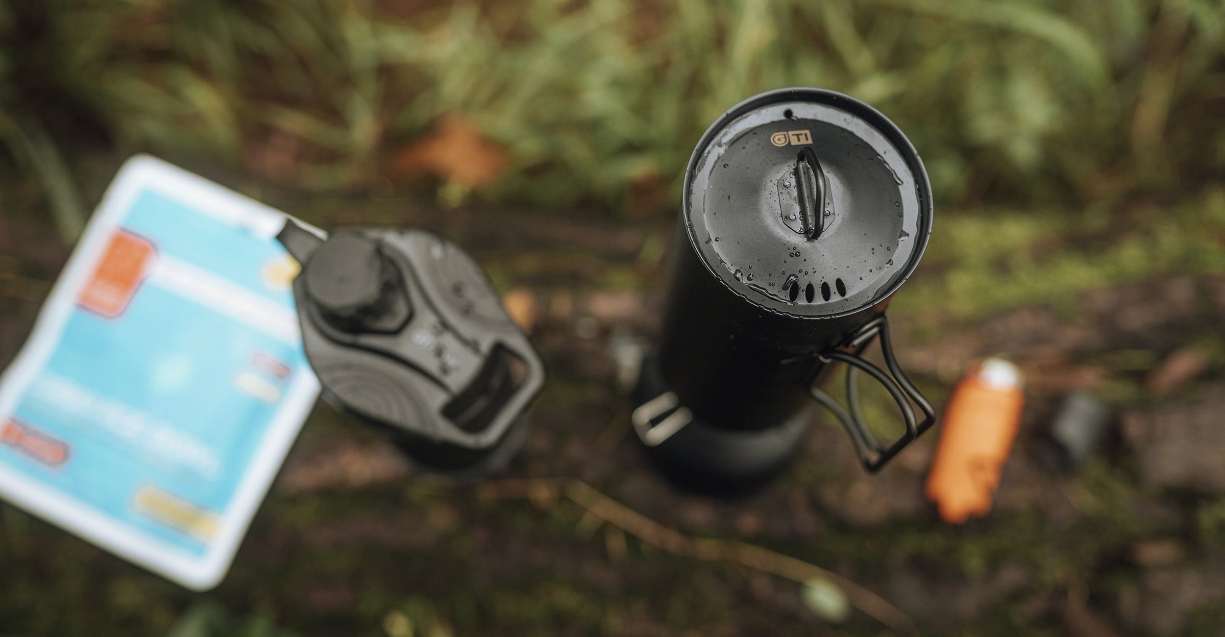 The exclusive GeoPress Titanium in Black PVD