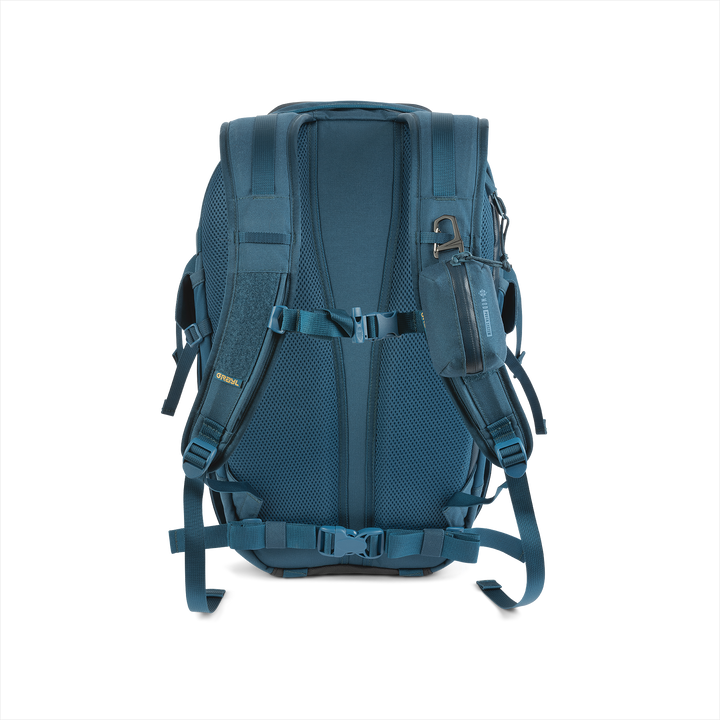 Grayl® Mission Expanse Backpack - 25L / Back View / Wander Blue