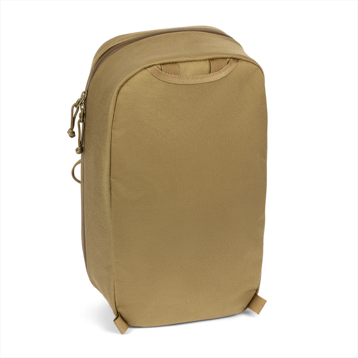 Grayl® Mission Packing Carry Pouch - Large / Stowed Strap View / 10L / Coyote Brown