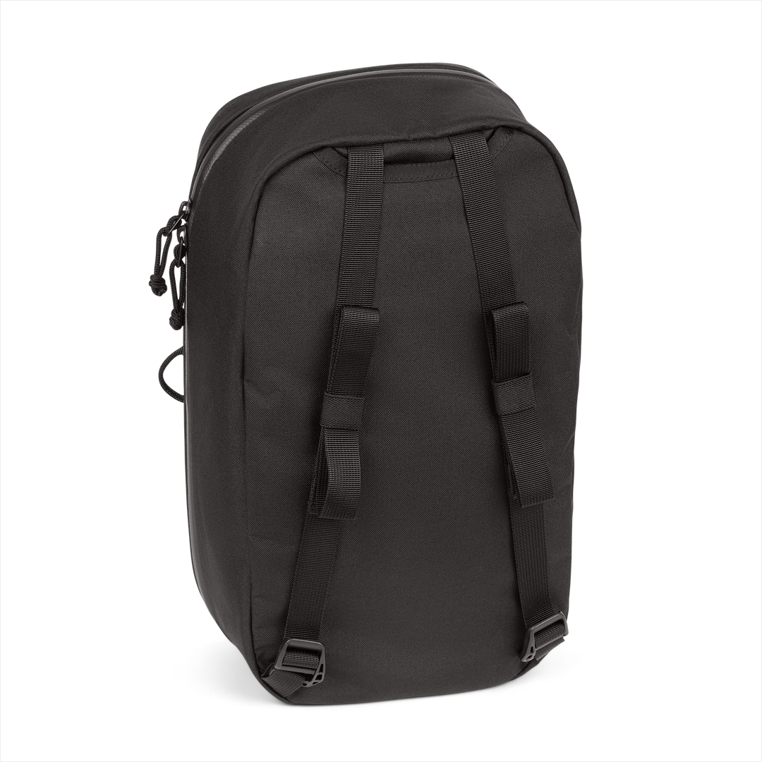 Grayl® Mission Packing Carry Pouch - Large / Back View / 10L / Covert Black