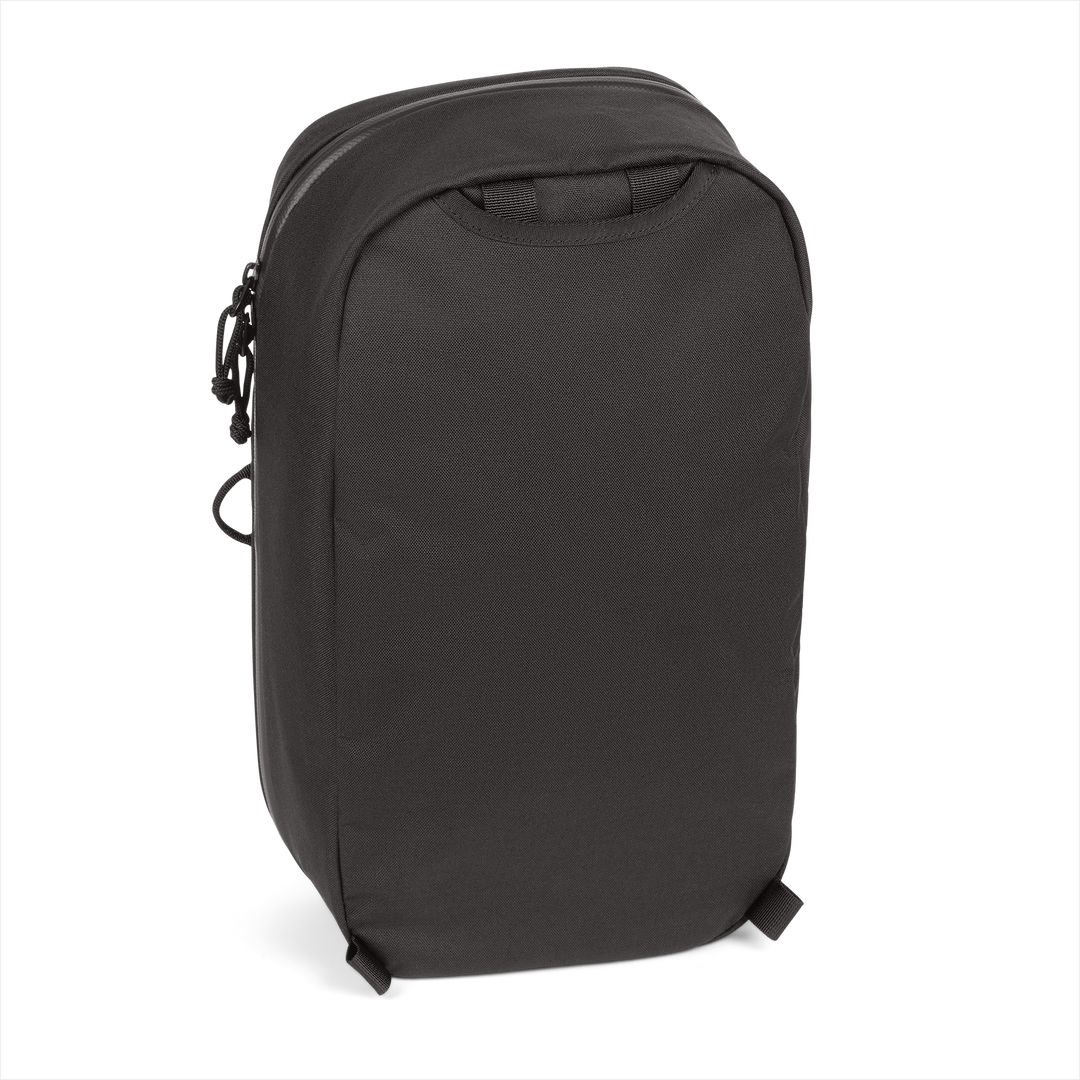 Grayl® Mission Packing Carry Pouch - Large / Stowed Strap View / 10L / Covert Black