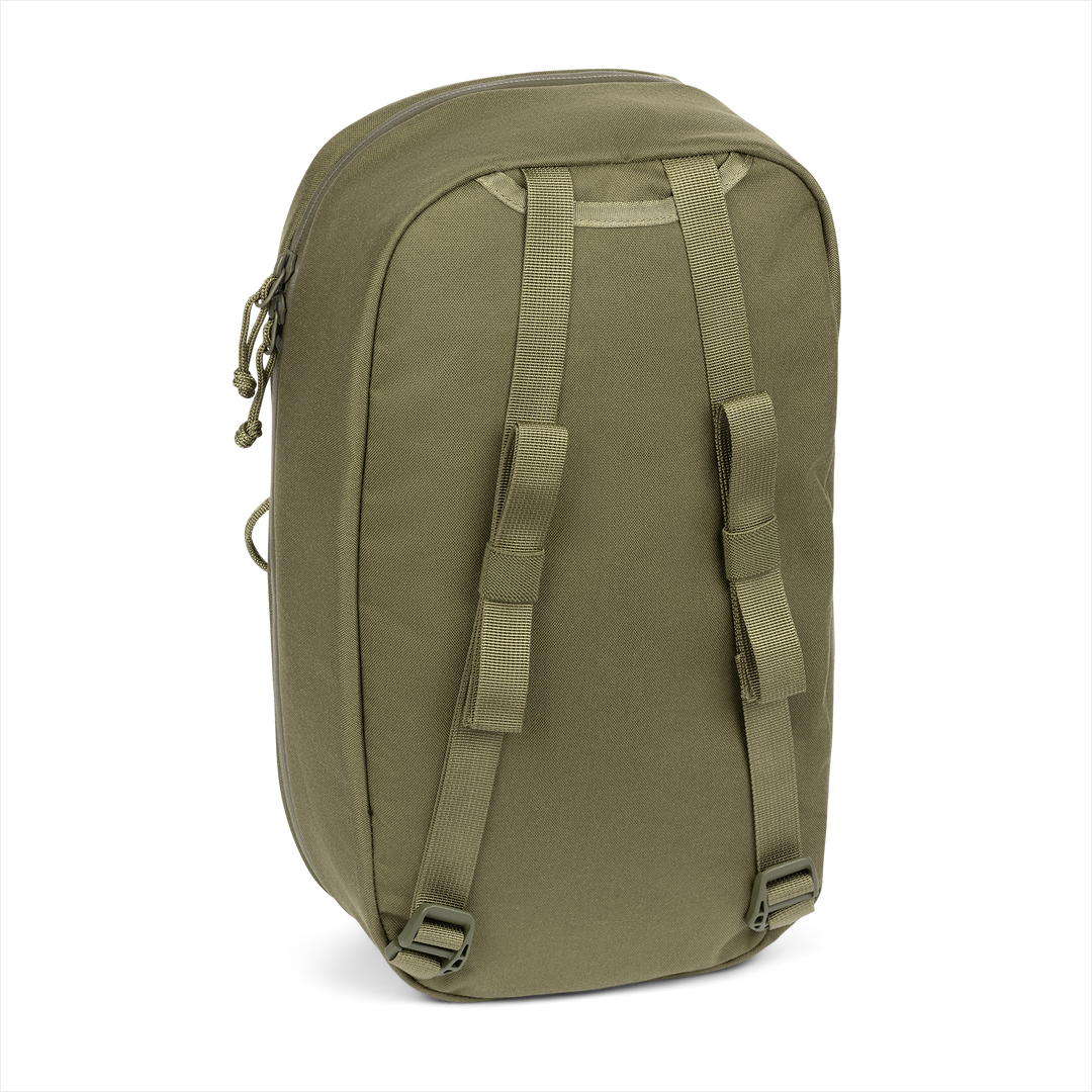 Grayl® Mission Packing Carry Pouch - Large / Back View / 10L / Olive Drab