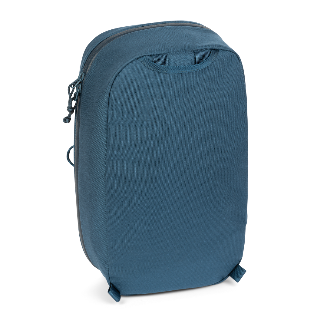 Grayl® Mission Packing Carry Pouch - Large / Stowed Strap View / 10L / Wander Blue