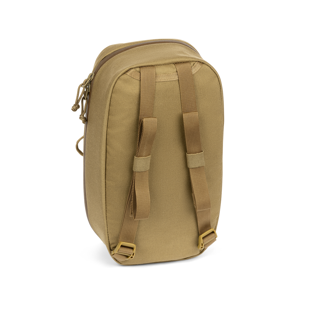 Grayl® Mission Packing Carry Pouch - Medium / Back View / 5L / Coyote Brown