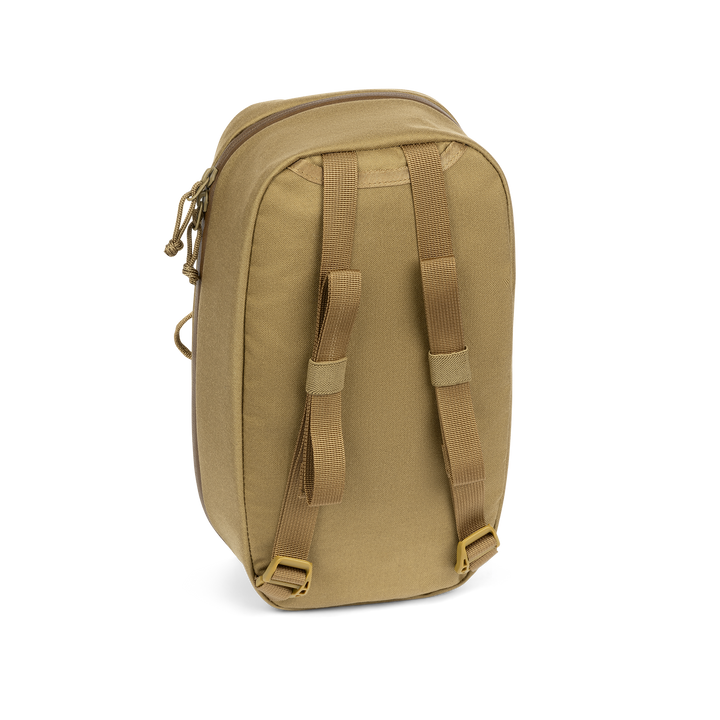 Grayl® Mission Packing Carry Pouch - Medium / Back View / 5L / Coyote Brown