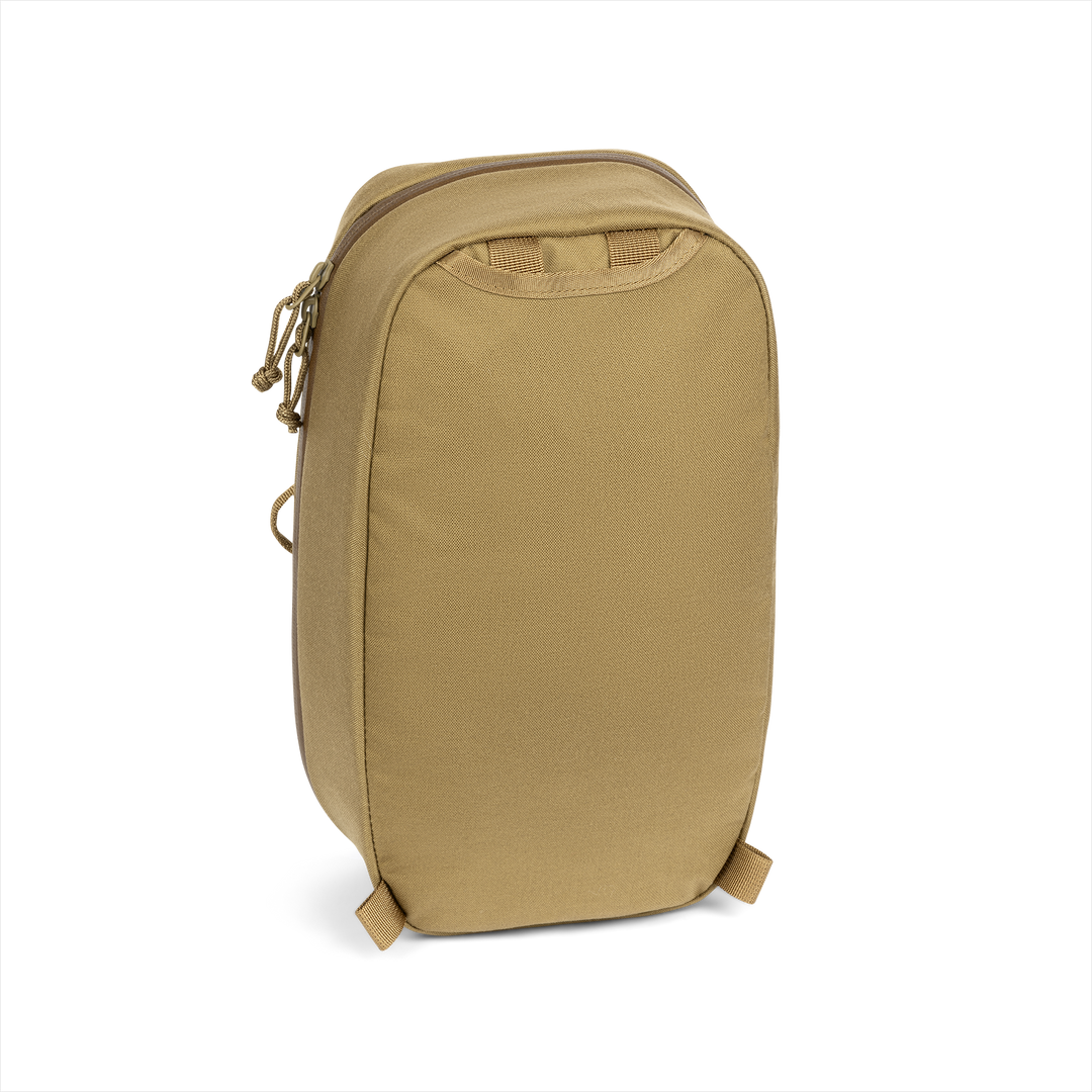 Grayl® Mission Packing Carry Pouch - Medium / Stowed Strap View / 5L / Coyote Brown