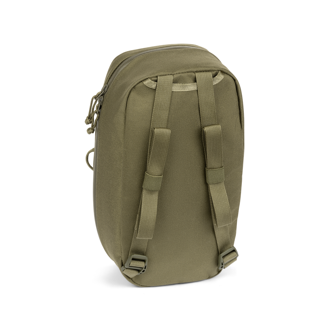 Grayl® Mission Packing Carry Pouch - Medium / Back View / 5L / Olive Drab
