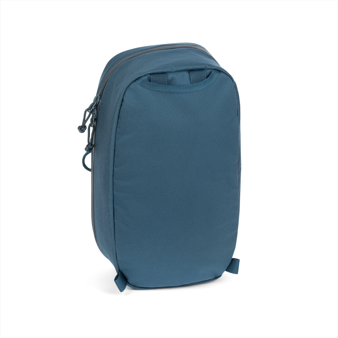 Grayl® Mission Packing Carry Pouch - Medium / Stowed Strap View / 5L / Wander Blue