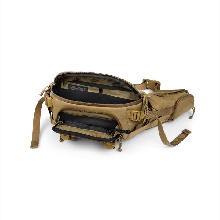 Grayl® Mission EXP Hip Pack - 2.5L / Open View / Coyote Brown