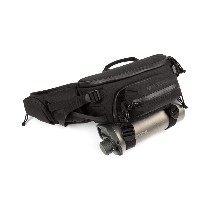 Grayl® Mission EXP Hip Pack - 2.5L / BottleLock View / Covert Black