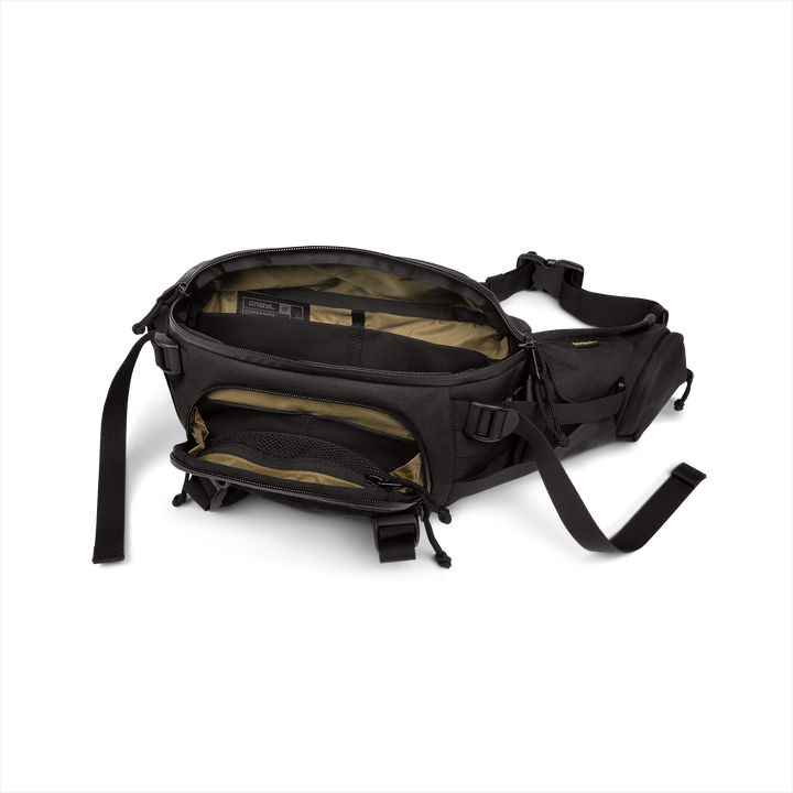 Grayl® Mission EXP Hip Pack - 2.5L / Open View / Covert Black