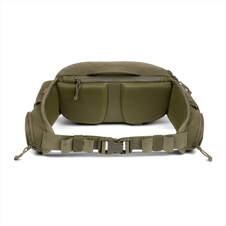 Grayl® Mission Hip Pack - 2.5L / Back View / Olive Drab