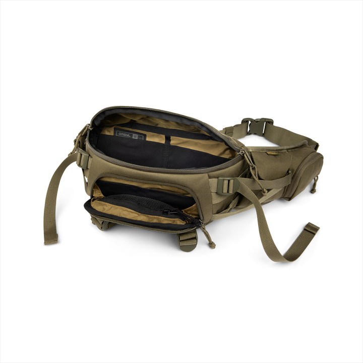 Grayl® Mission EXP Hip Pack - 2.5L / Open View / Olive Drab