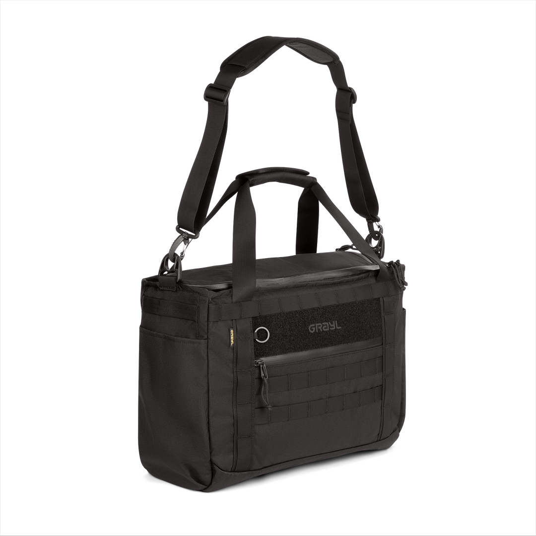Grayl® Mission Tote - 32L / Standard View / Covert Black