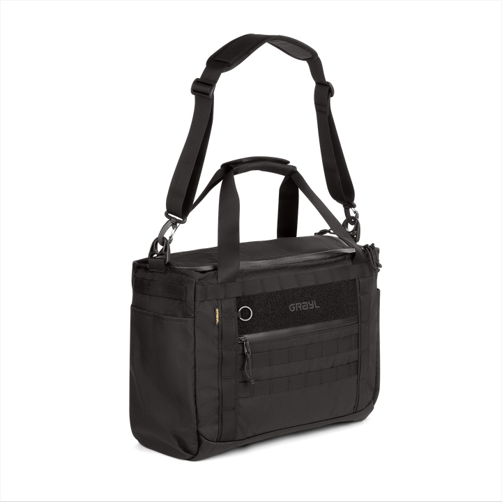 Grayl® Mission Tote - 32L / Standard View / Covert Black