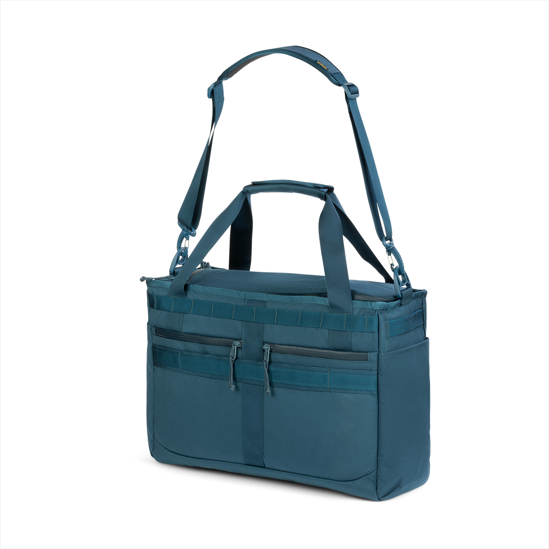 Grayl® Mission Tote - 32L / Back View / Wander Blue