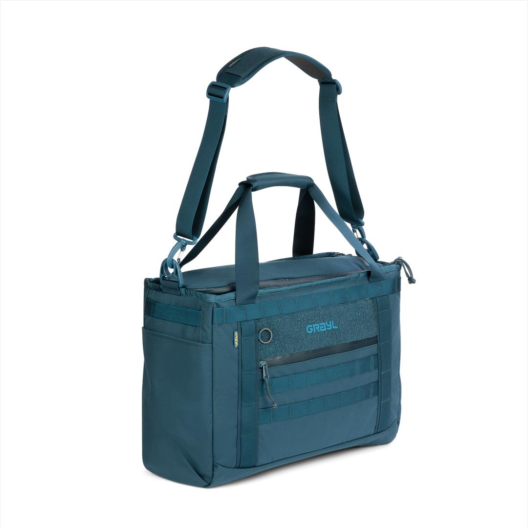 Grayl® Mission Tote - 32L / Standard View / Wander Blue