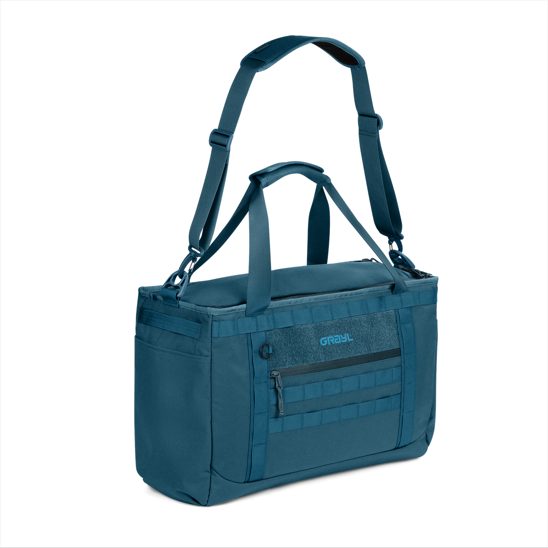 Grayl® Mission Tote - 45L / Standard View / Wander Blue