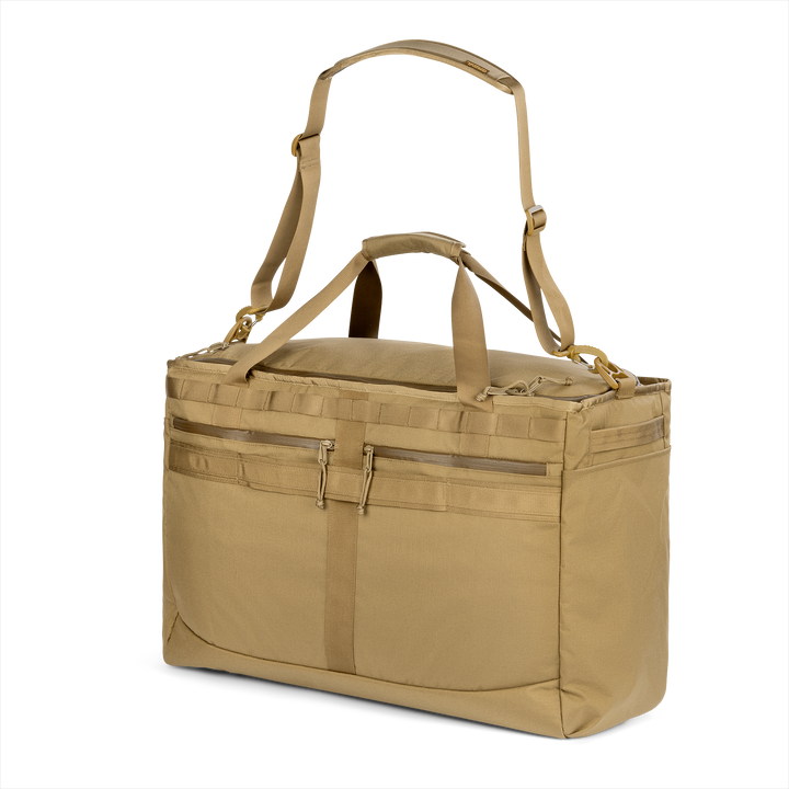 Grayl® Mission Tote - 58L / Back View / Coyote Brown