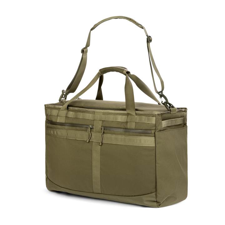 Grayl® Mission Tote - 58L / Back View / Olive Drab