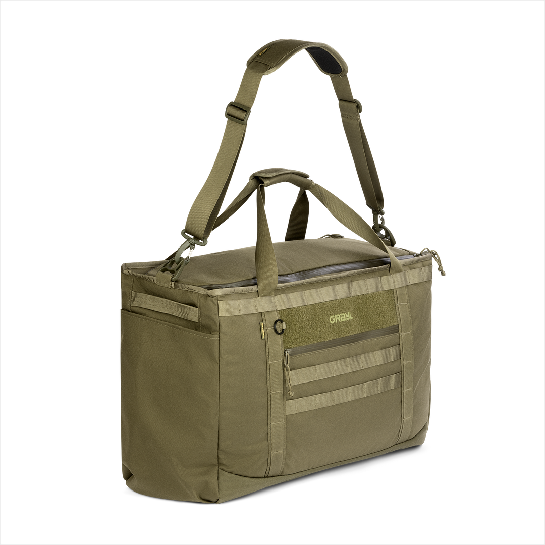 Grayl® Mission Tote - 58L / Standard View / Olive Drab
