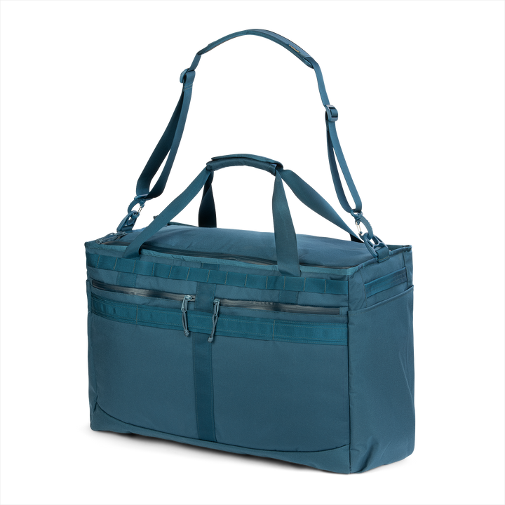 Grayl® Mission Tote - 58L / Back View / Wander Blue