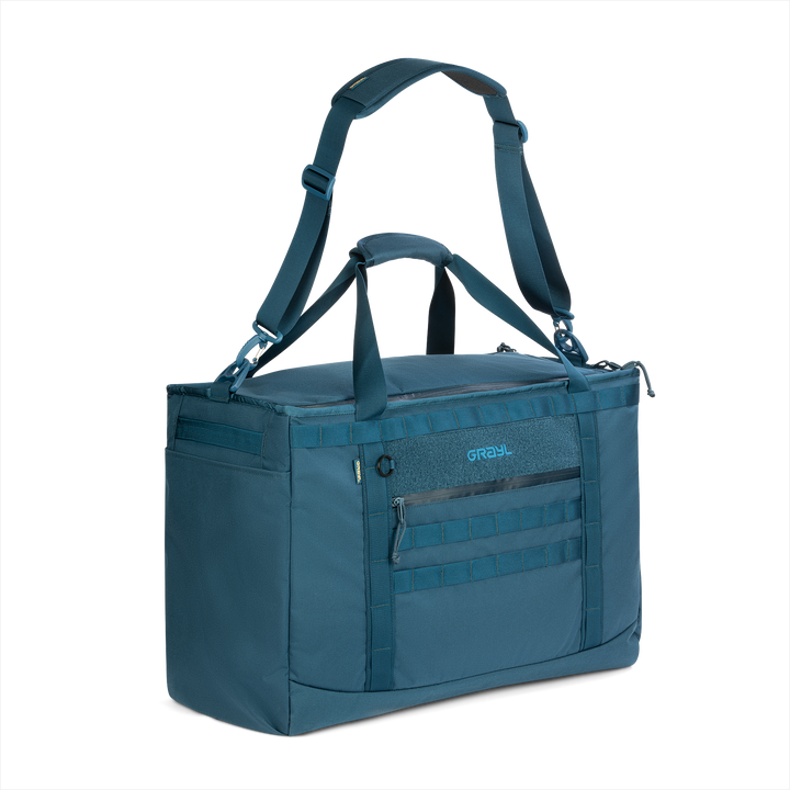 Grayl® Mission Tote - 58L / Standard View / Wander Blue