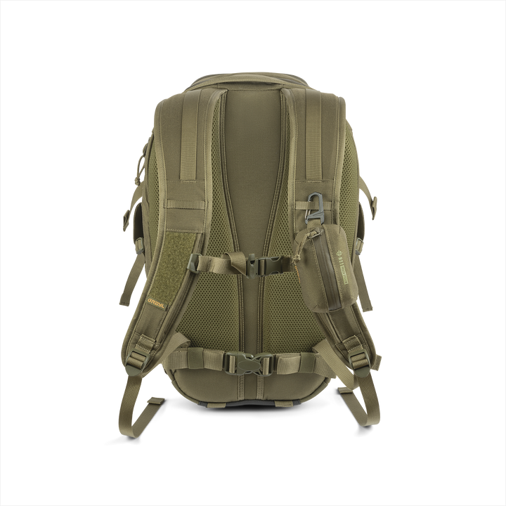 Grayl® Transport Expanse Backpack - 20L / Back View / Olive Drab