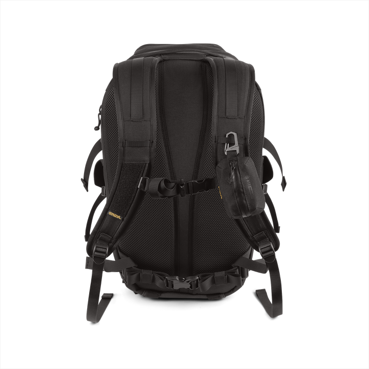 Grayl® Transport Expanse Backpack - 25L / Back View / Covert Black