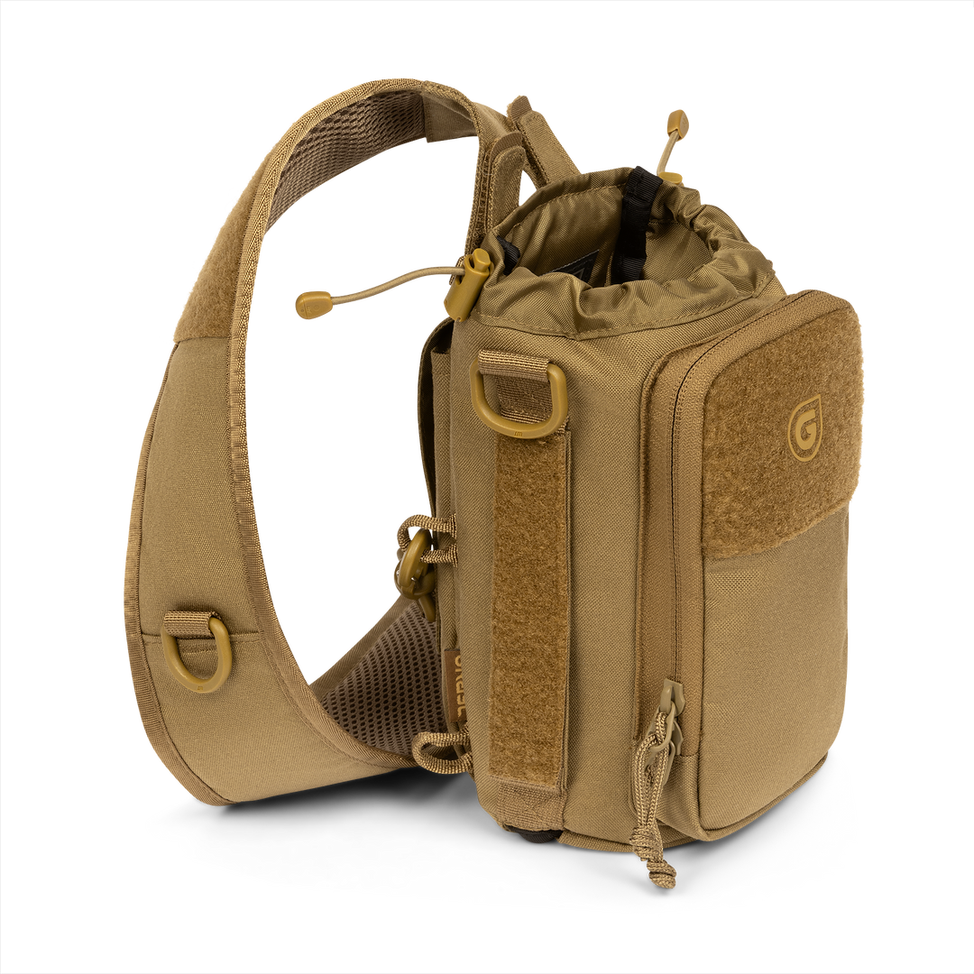 Grayl® Transport Water Bottle Sling (Empty) - 1.7L / Standard View / Coyote Brown