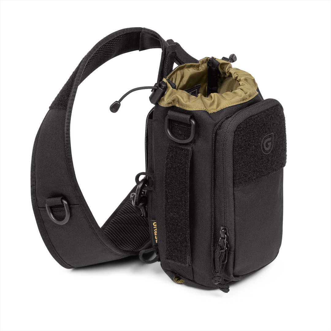 Grayl® Transport Water Bottle Sling (Empty) - 1.7L / Standard View / Covert Black
