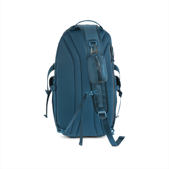 Grayl® Transport Expanse Sling Daypack - 18L / Back View / Wander Blue
