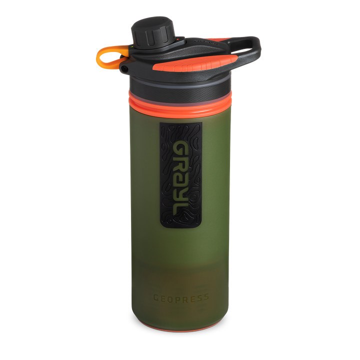 Best top rated Grayl GeoPress Filter and Purifier Water Bottle - 24 Fluid Ounces / Nature Edition / Standard View / Oasis Green