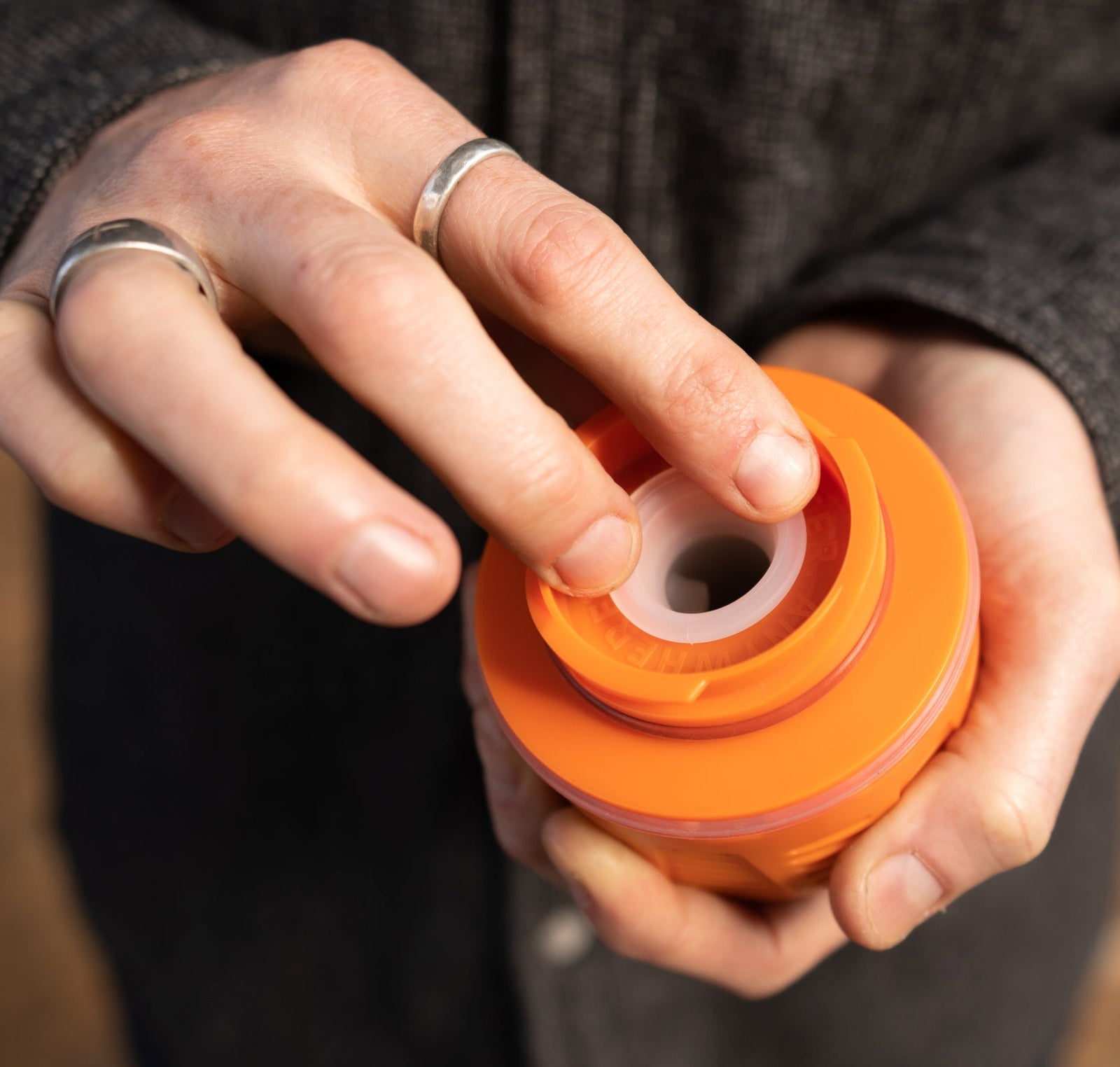 Borraccia Filtrante Grayl Cartuccia Filtro Acqua GRAYL GEOPRESS - Ricambio Purificazione Outdoor Filtro Virus E Batteri - Foto 3