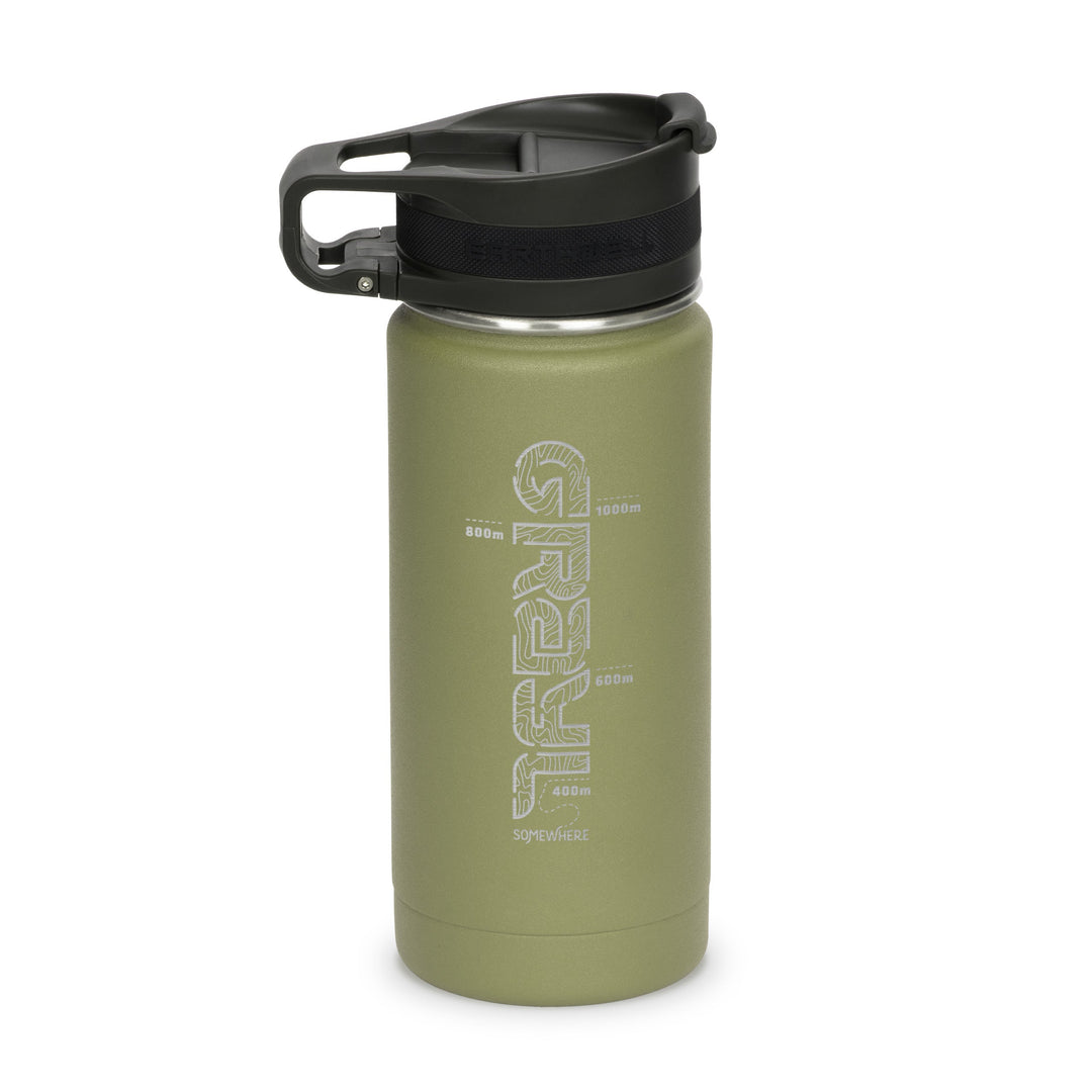 Earthwell® xGrayl 16oz Roaster™ Loop Bottle / Sequoia Pine