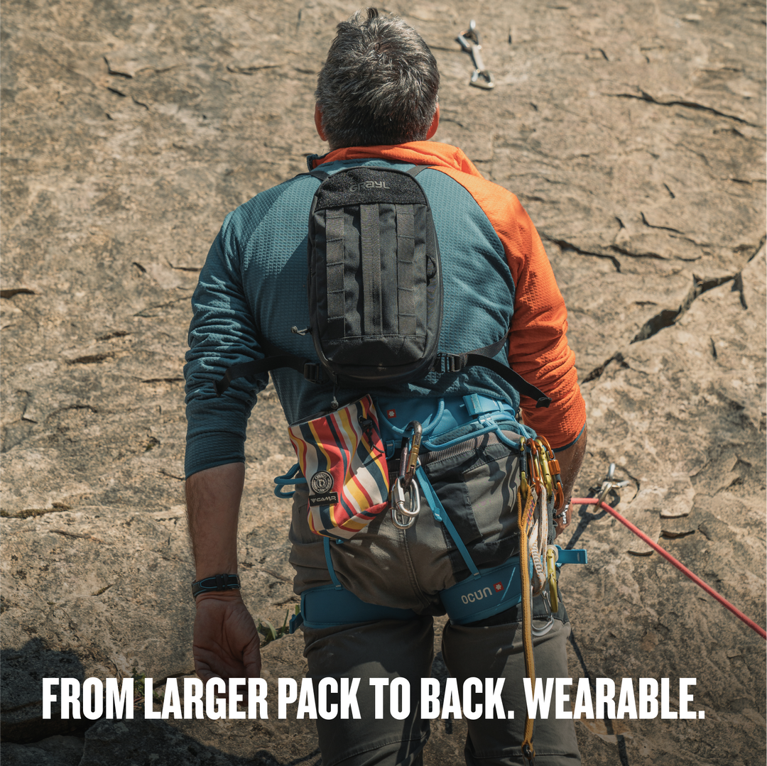 Grayl® Mission Packing Carry Pouch / Wearable as a Daypack / 3L / 5L / 10L / Covert Black / Coyote Brown / Olive Drab / Wander Blue