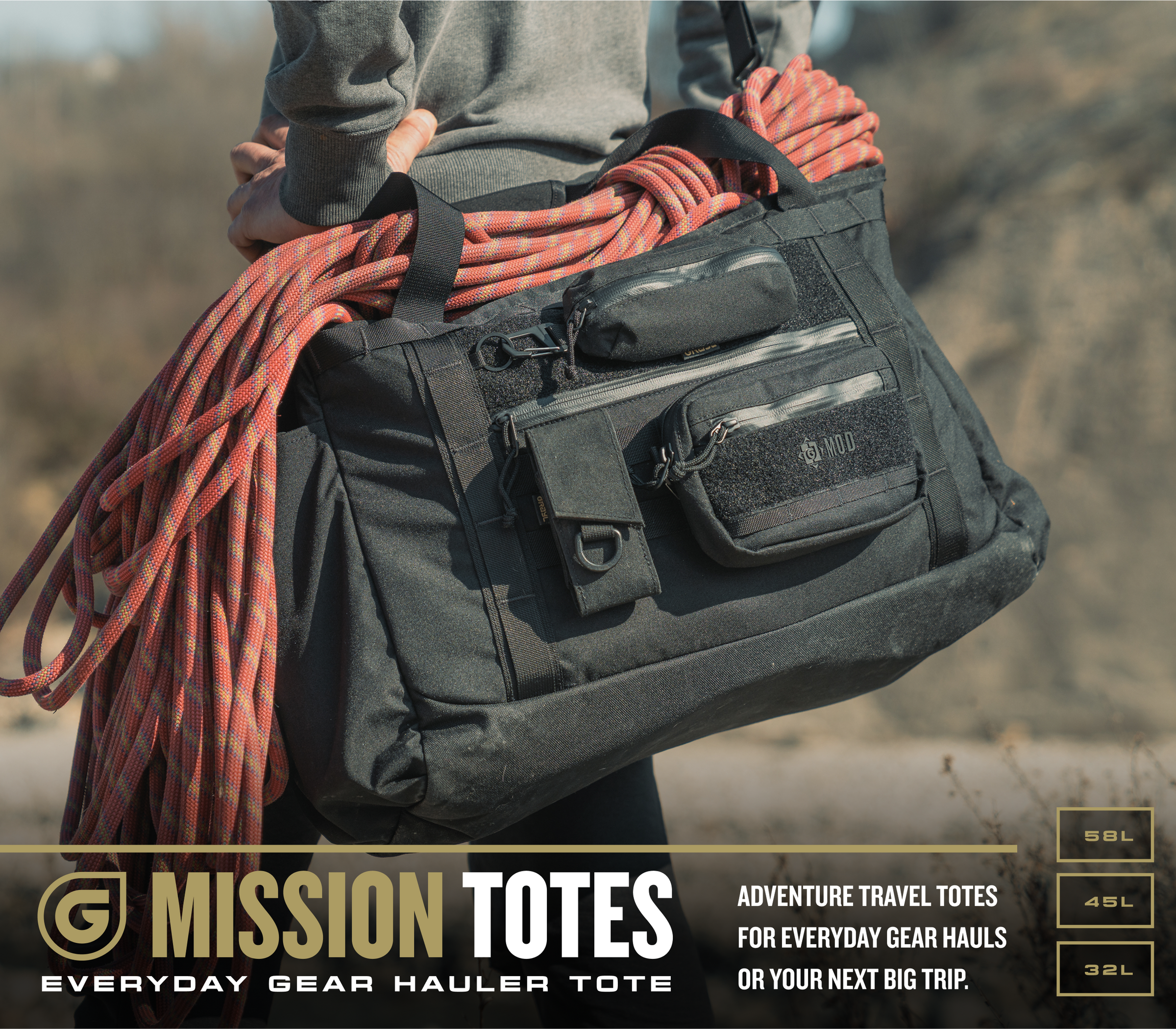 Mission Hauler Totes
