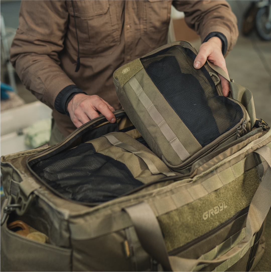 Organize, divide, and conquer.