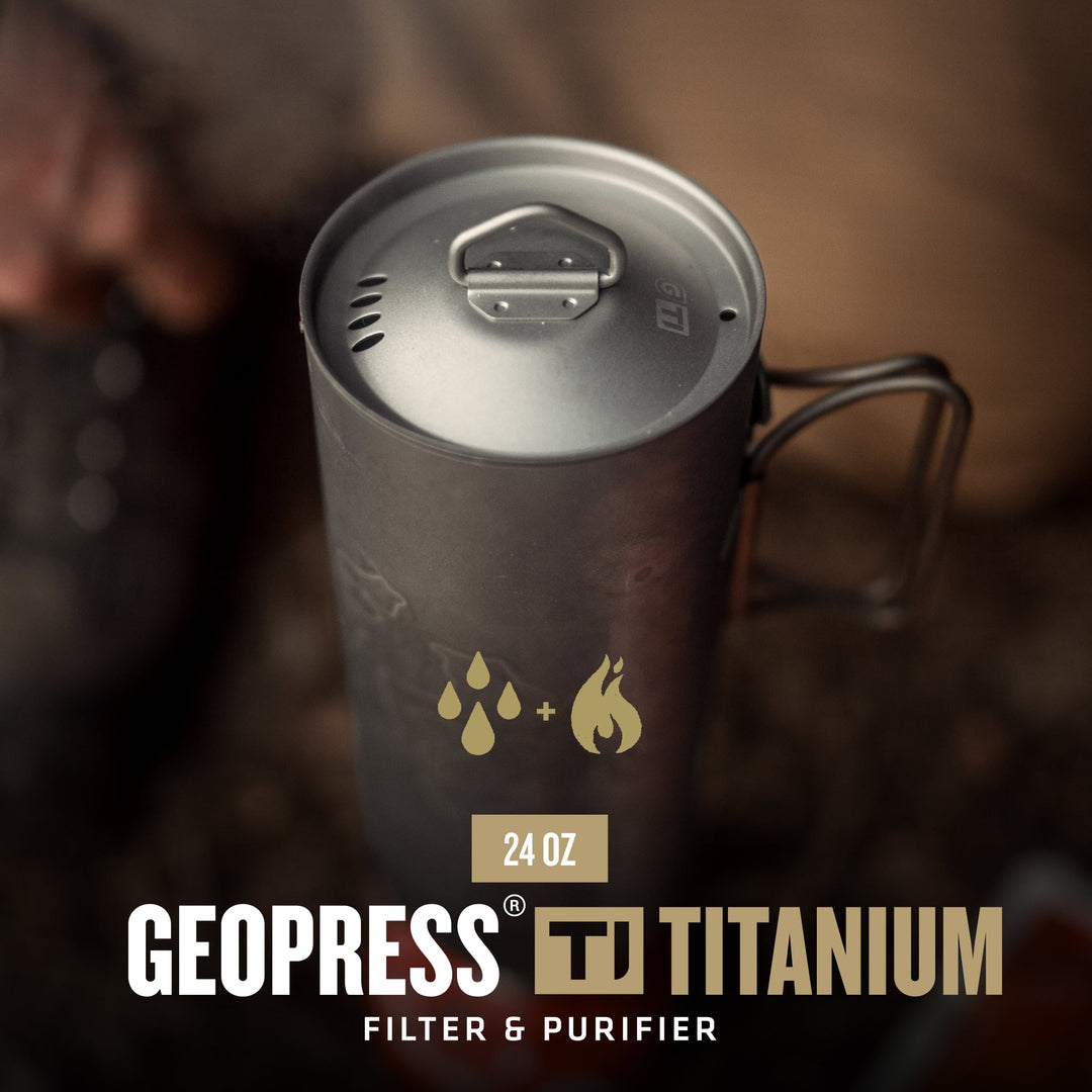 GeoPress Titanium - Mehrzweckreiniger und Kochgefäß