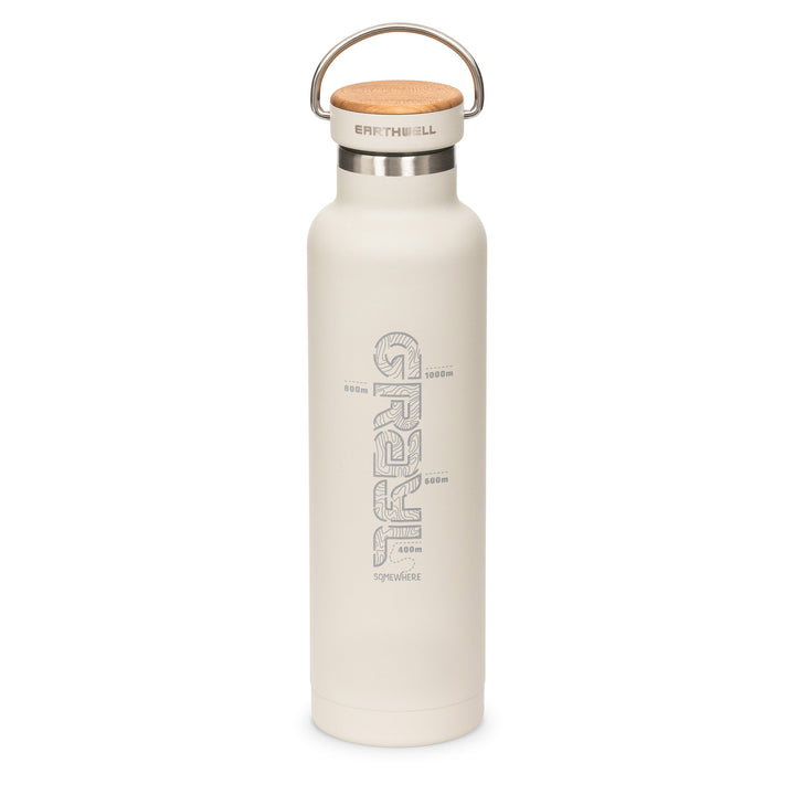 Earthwell® xGrayl 22oz Woodie™-Flasche / Baja Sand