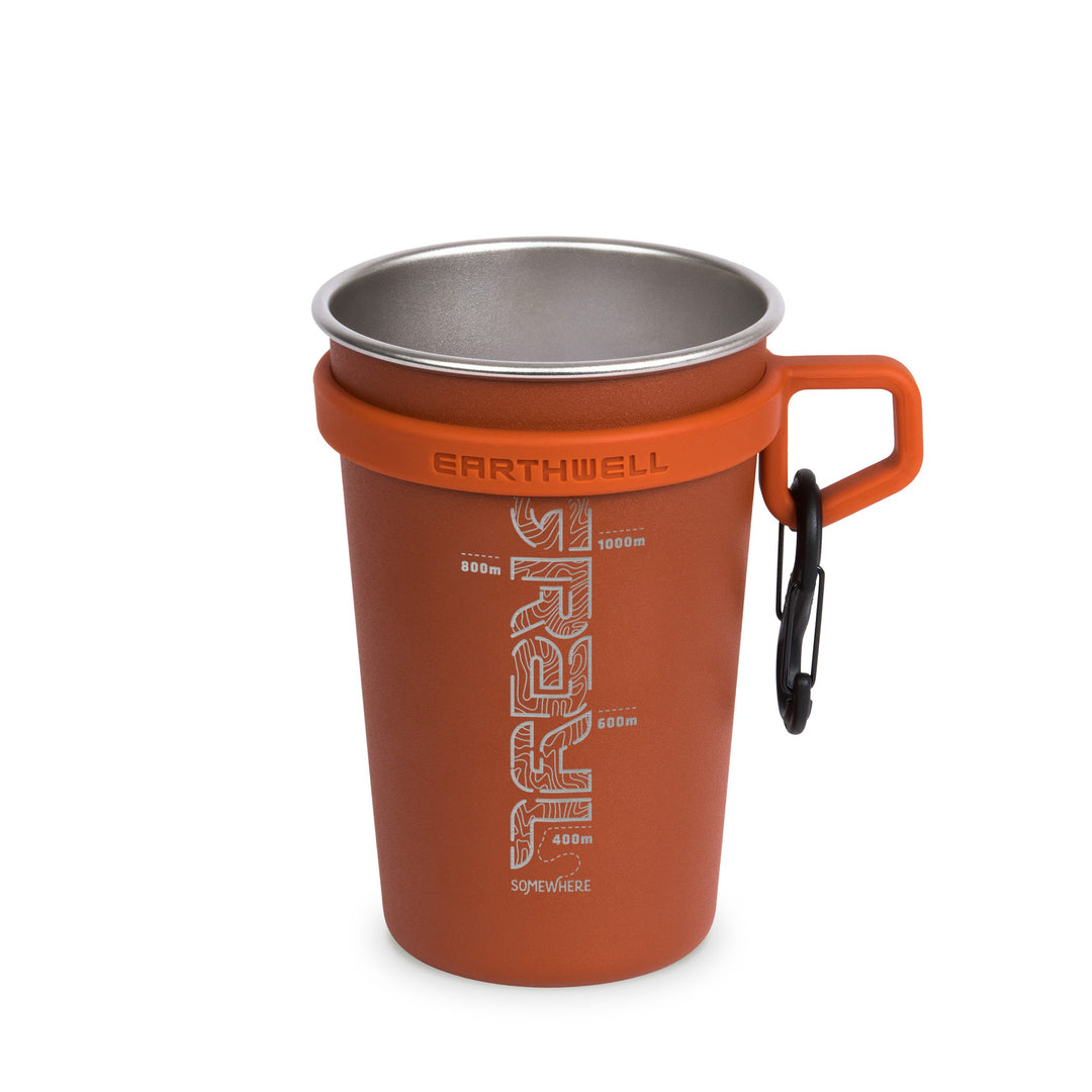 Earthwell® xGrayl Camp Cup / Standardansicht / Sierra Rot