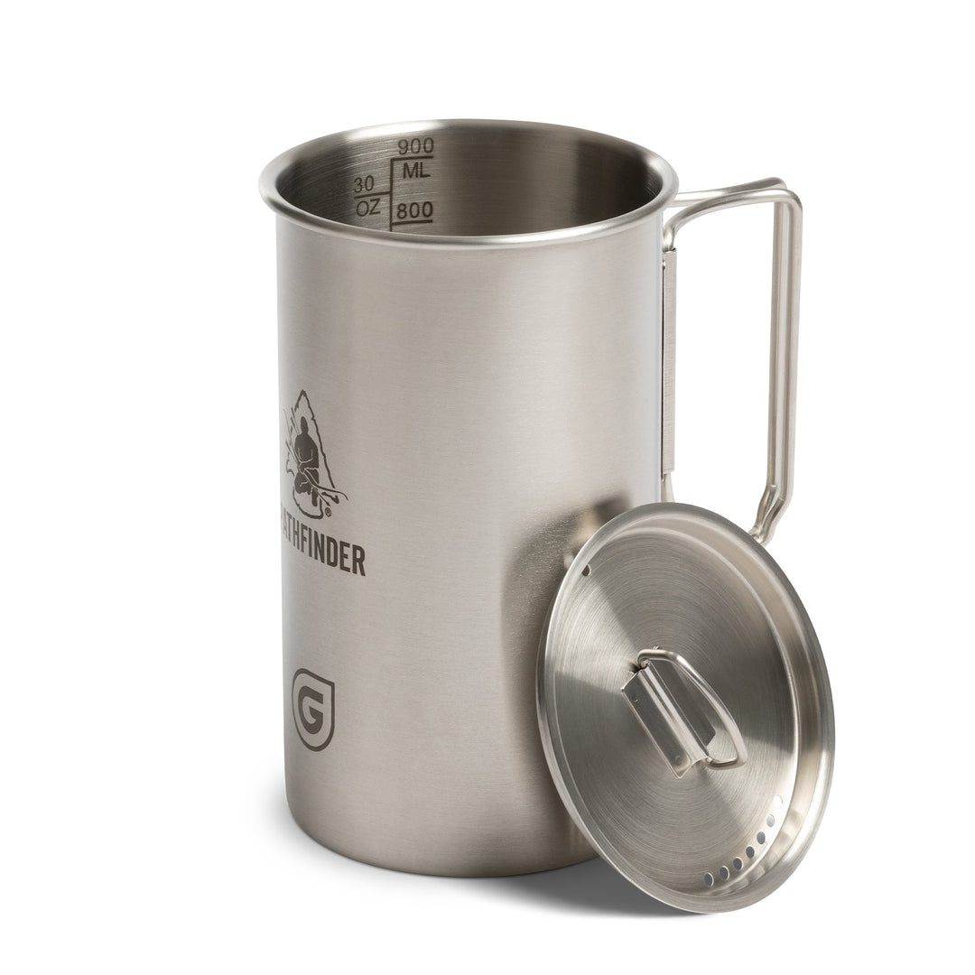 30oz/900 ml GeoPress® Nesting-Becher & Deckel