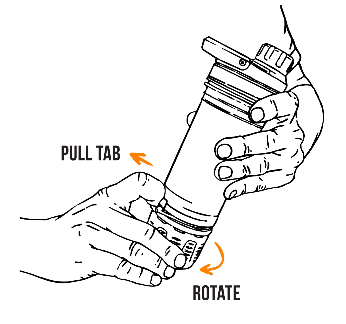 Entfernen der UltraPress-Patrone