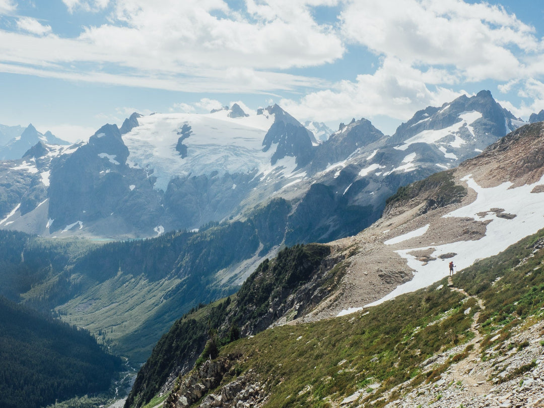 Wilde Berglandschaft in den Kaskaden in Washington