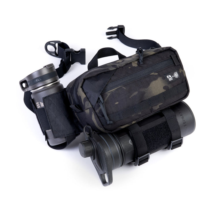 Earthwell® Grayl® 4,5L BottleLock™ Hip Pack / UltraPress® Camp Black / 12oz Roaster™ Bottle / MultiCam Black